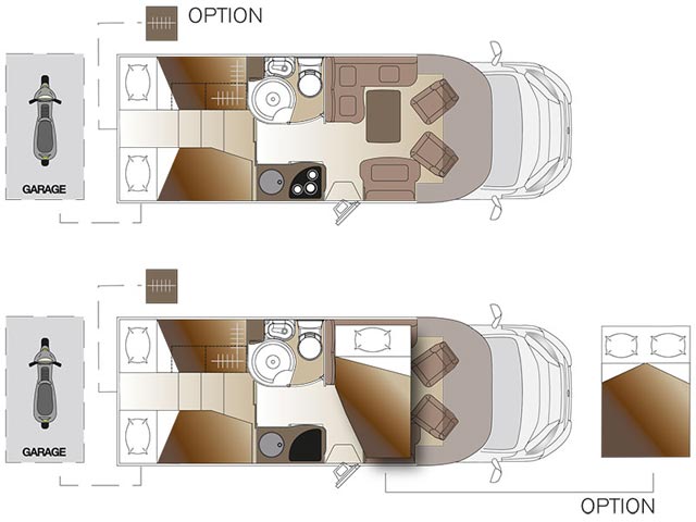 Laika EcoVip 309 — půdorys